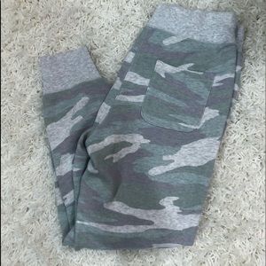 NWT Aerie Muted Camo Jogger Sweat Pants sz SMALL